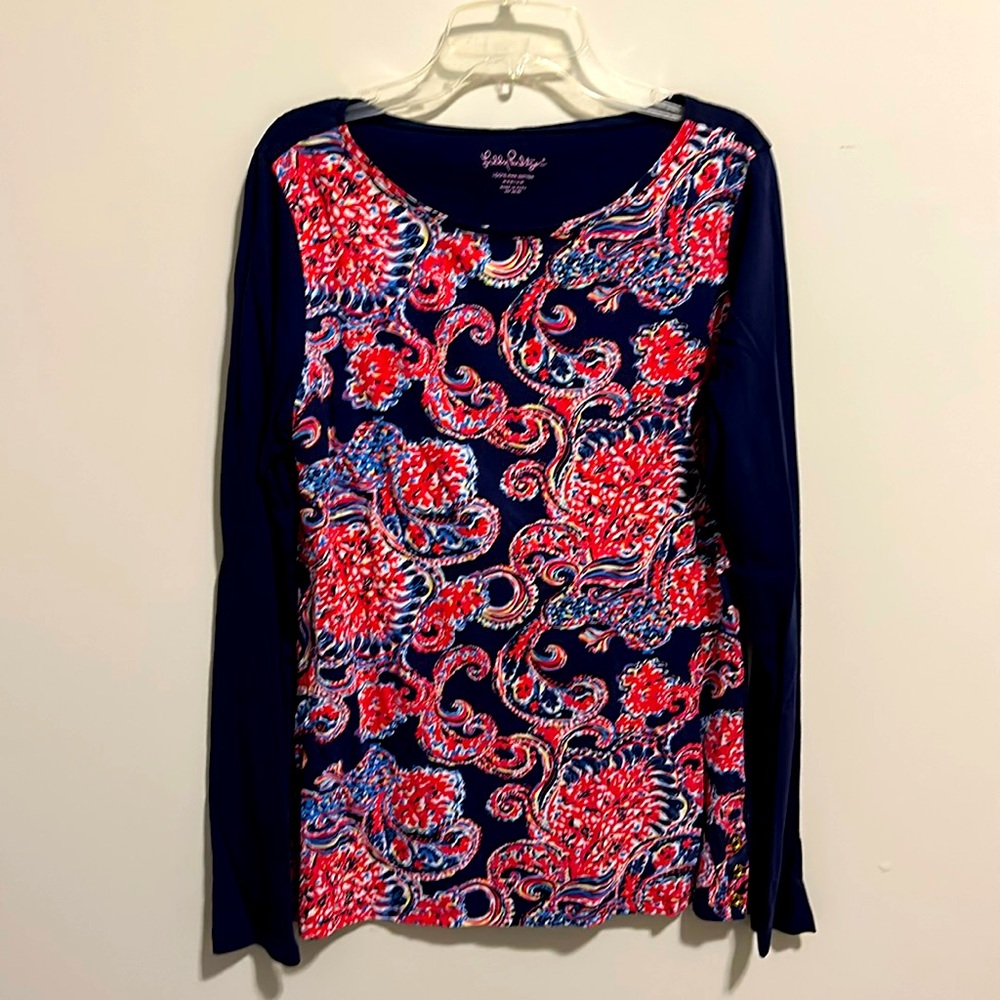 EUC Lilly Pulitzer Tee for the halibut medium
